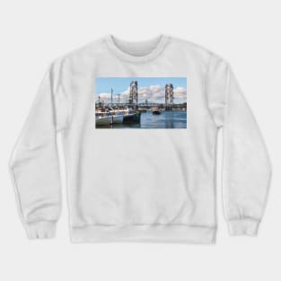 Boats on the Piscataqua River Crewneck Sweatshirt